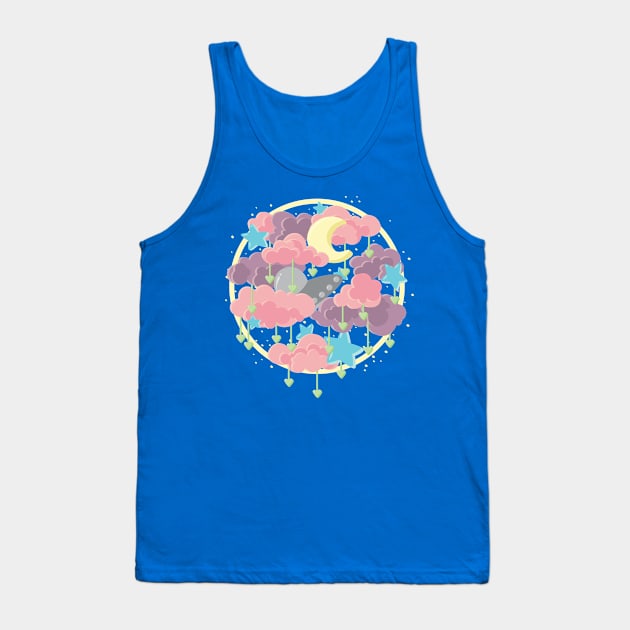 Cute Skies Tank Top by Desdymona